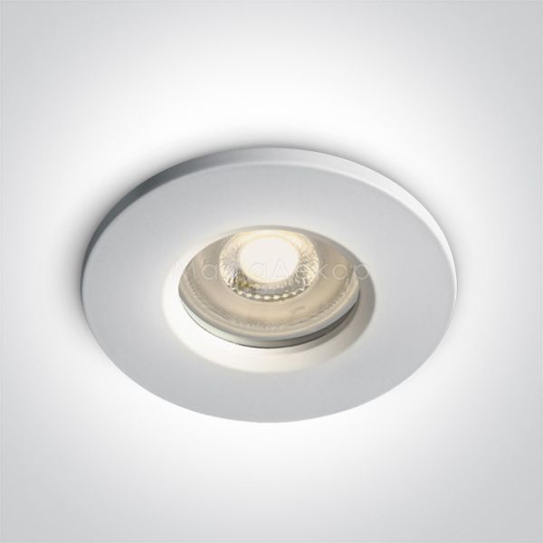 Точечный светильник One Light 10105R1/W The Bathroom Range IP65 Aluminium