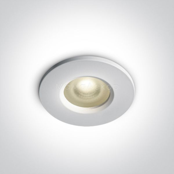 Точковий світильник One Light 10105R1P/W The Bathroom Range IP65 Aluminium
