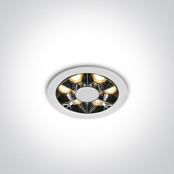 Точечный светильник One Light 10106X/W/W The Round Mirror Range