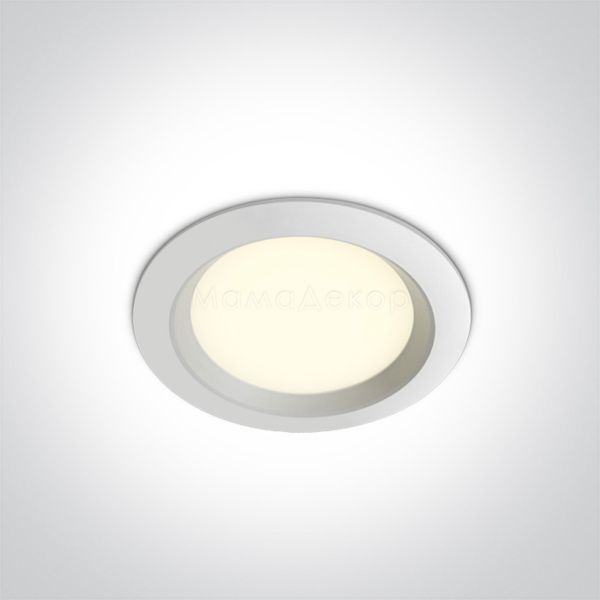 Точечный светильник One Light 10107T/W/W The Budget Downlight Range Aluminium