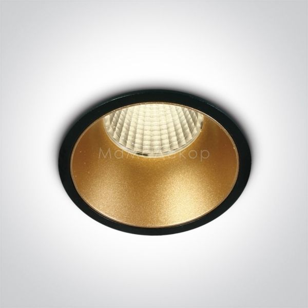 Точковий світильник One Light 10112K/B/W Recessed Spots Fixed LED