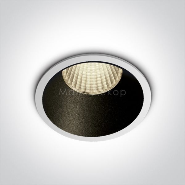 Точковий світильник One Light 10112K/W/W Recessed Spots Fixed LED