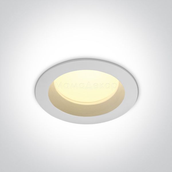 Точковий світильник One Light 10113B/W/V Downlights Fixed LED