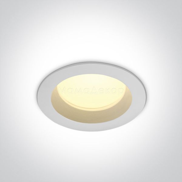 Точковий світильник One Light 10113B/W/W The IP54 Bathroom Downlights
