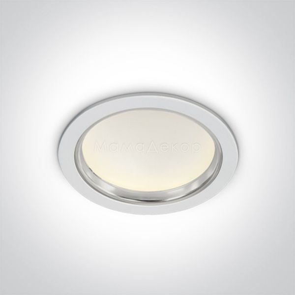 Потолочный светильник One Light 10115/W/C The Chrome Bezel Range Aluminium