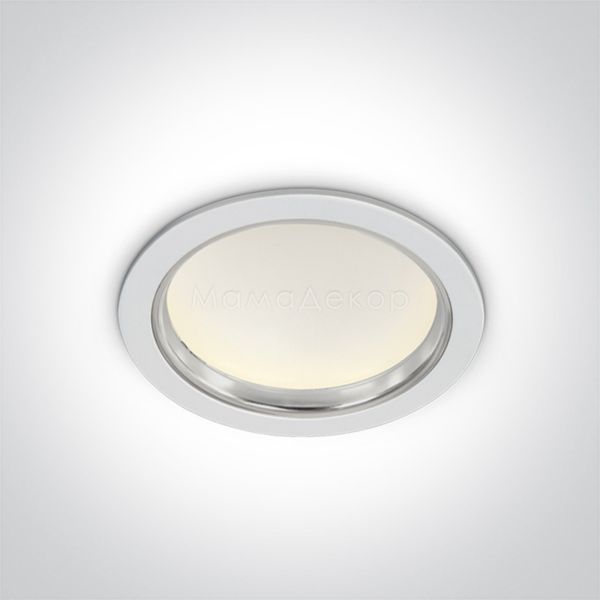 Потолочный светильник One Light 10115/W/C The Chrome Bezel Range Aluminium