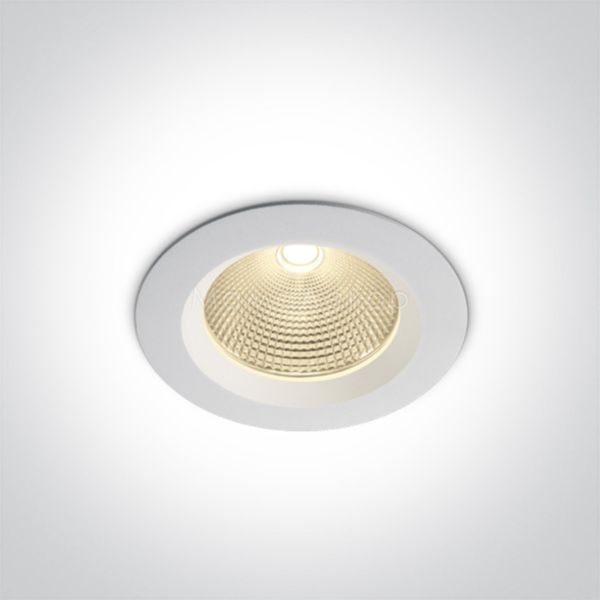 Точечный светильник One Light 10115CA/W/W The COB Downlight Range Die Cast