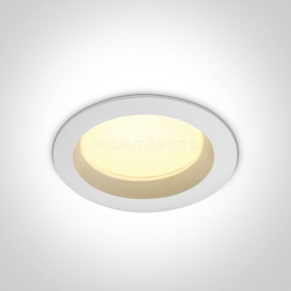 Потолочный светильник One Light 10118B/W/W The IP54 Bathroom Downlights