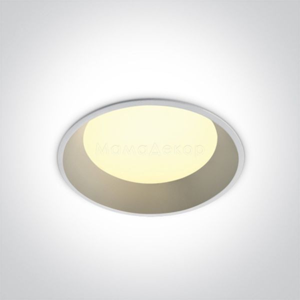 Стельовий світильник One Light 10120FD/W/C The IP54 Dark Light Bathroom Downlights Die cast