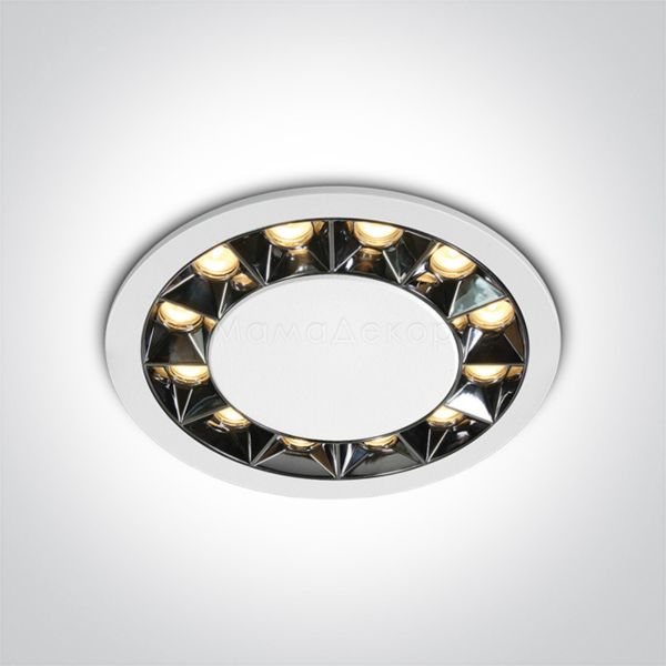 Точковий світильник One Light 10120X/W/W The Round Mirror Range