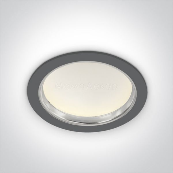 Потолочный светильник One Light 10124/G/C The Chrome Bezel Range Aluminium