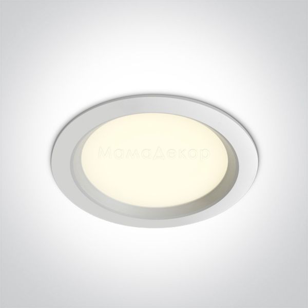 Стельовий світильник One Light 10124T/W/W The Budget Downlight Range Aluminium