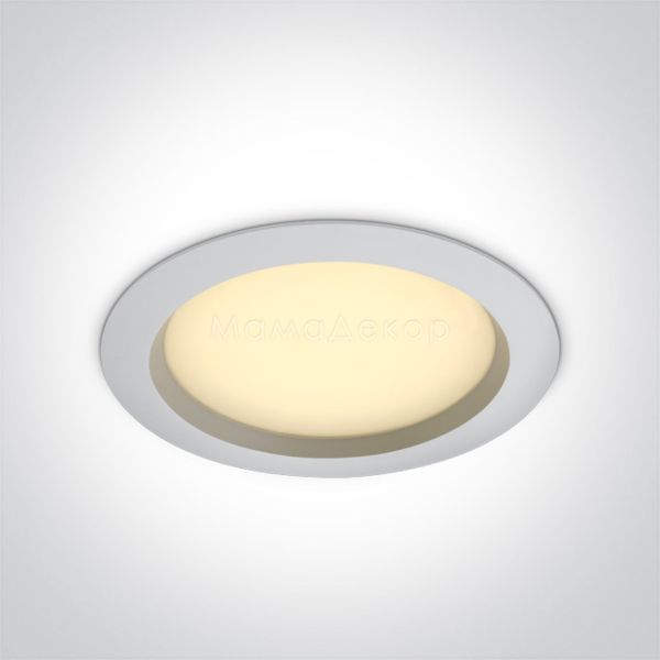 Стельовий світильник One Light 10125B/W/W The IP54 Bathroom Downlights