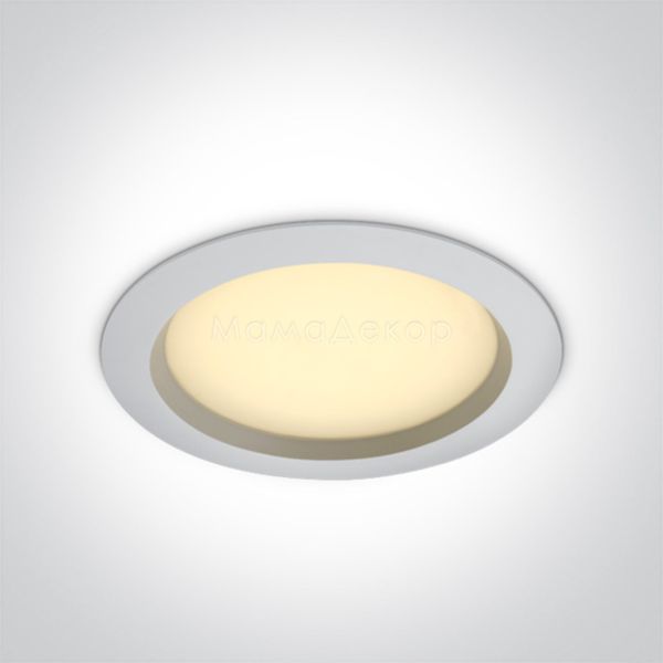 Стельовий світильник One Light 10125B/W/W The IP54 Bathroom Downlights