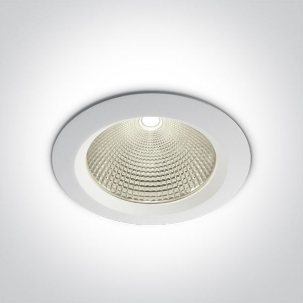 Точковий світильник One Light 10130CA/W/C The COB Downlight Range Die Cast