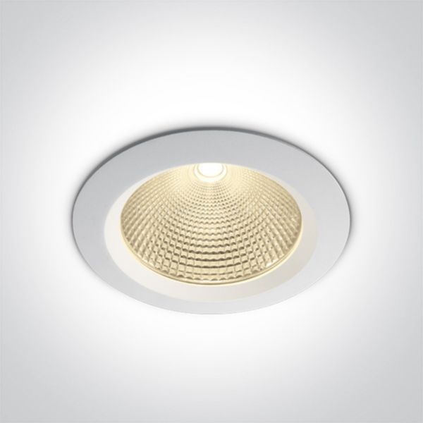 Точечный светильник One Light 10130CA/W/W The COB Downlight Range Die Cast