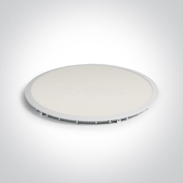 Стельовий світильник One Light 10148PE/W/C The 40-48W Round Recessed Panels Die Cast