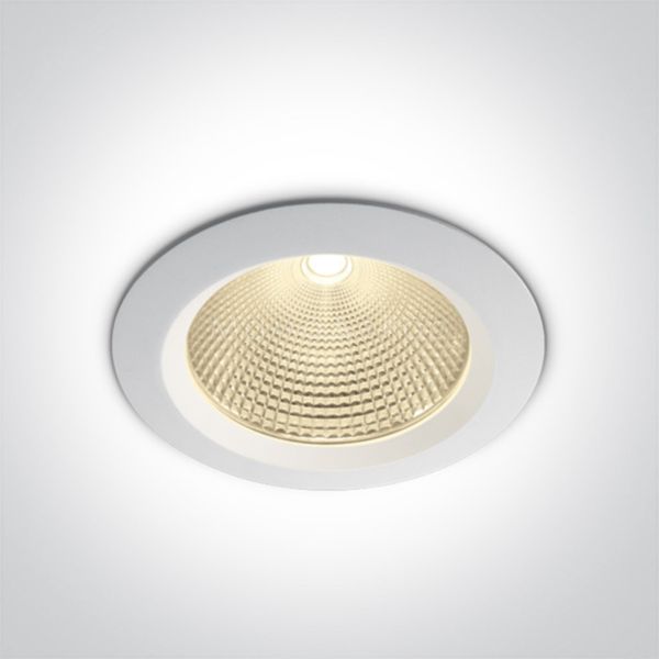 Стельовий світильник One Light 10160CA/W/W The COB Downlight Range Die Cast