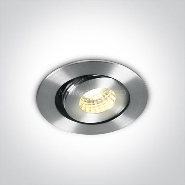 Точечный светильник One Light 11103B/AL/W The 1W/3W Mini Series Aluminium
