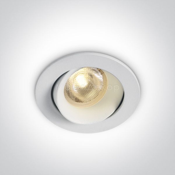Точковий світильник One Light 11103P/W/W The IP44 & IP54 COB Outdoor/Bathroom Range Aluminium