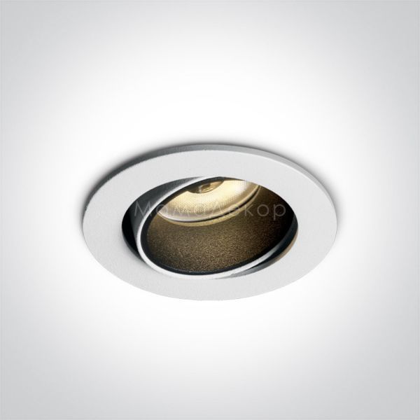 Точковий світильник One Light 11104K/W/W The Interchangable Rings Range Aluminium