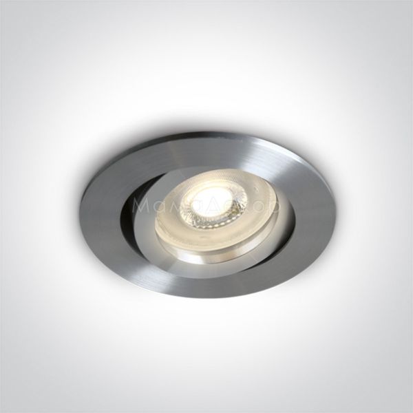 Точковий світильник One Light 11105A1/AL The Round Clip in Range Aluminium