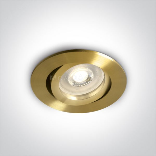 Точечный светильник One Light 11105A1/BBS The Round Clip in Range Aluminium