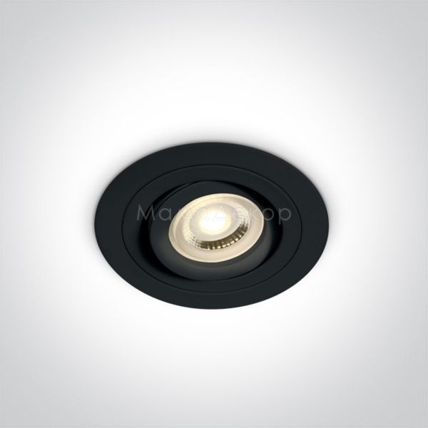 Точковий світильник One Light 11105ABG/B Recessed Spots Adjustable