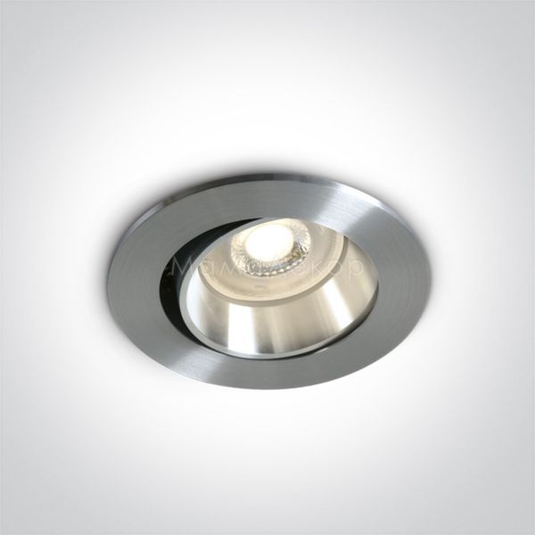 Точечный светильник One Light 11105B1/AL The Round Clip in Range Aluminium