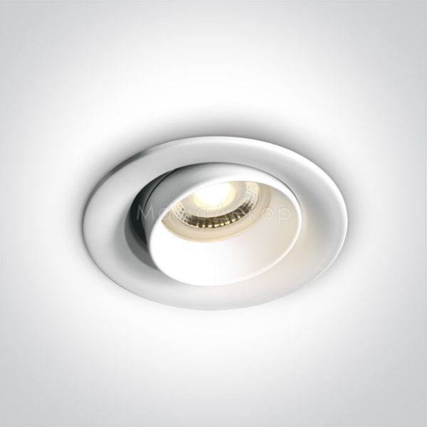 Точечный светильник One Light 11105D6/W The Dark Light Tube Range Aluminium