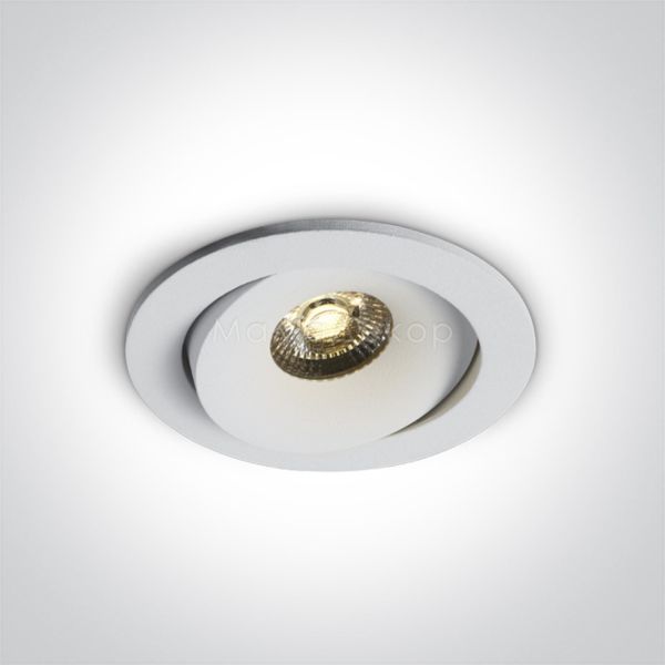 Точечный светильник One Light 11107P/W/W The IP54 COB Outdoor/Bathroom Range Die cast