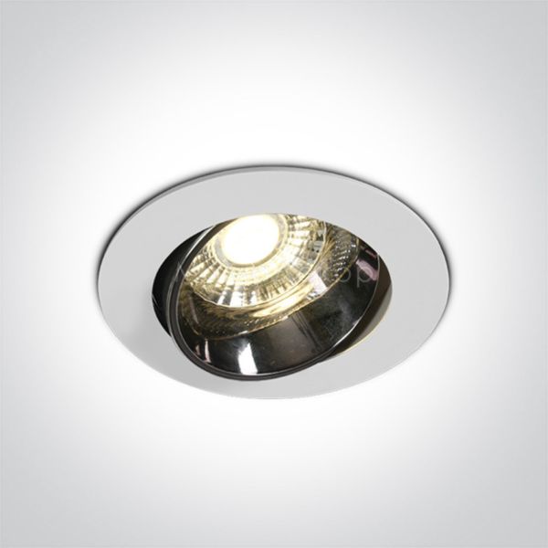 Точечный светильник One Light 11110E/W/W Dark Mirror Reflector Range