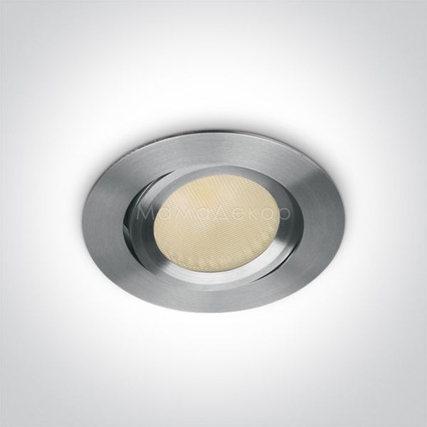 Точечный светильник One Light 11113V/AL/W The COB Round Spots Aluminium