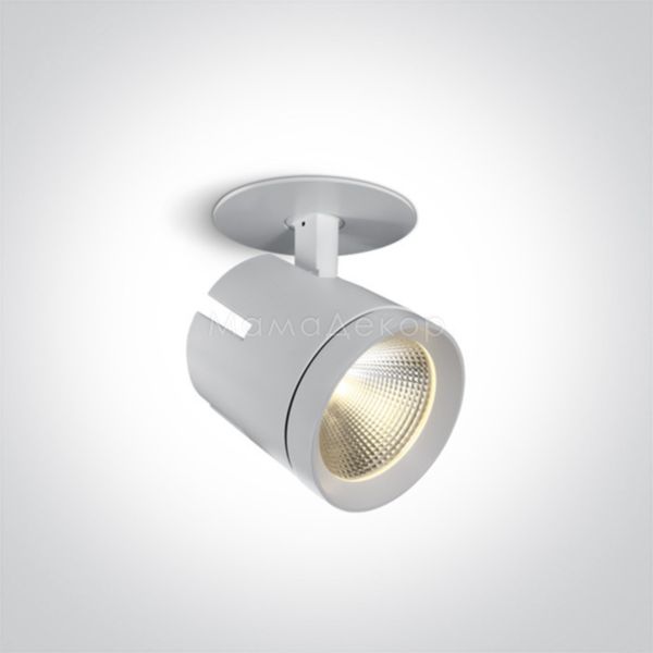 Спот One Light 11140L/W/W The COB Recessed Range Die cast