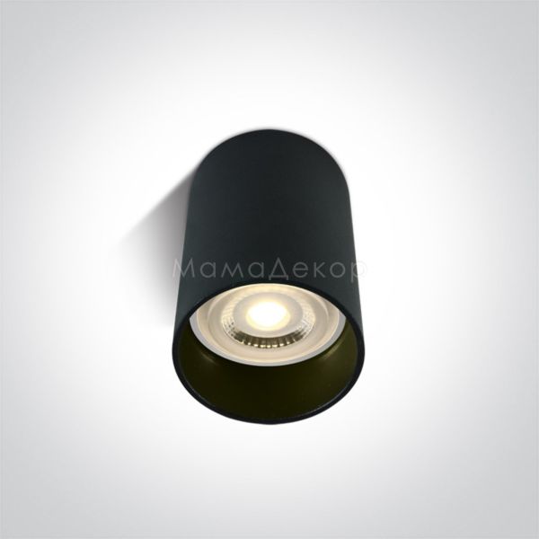 Точковий світильник One Light 12105E/B GU10 Ceiling Cylinders Aluminium
