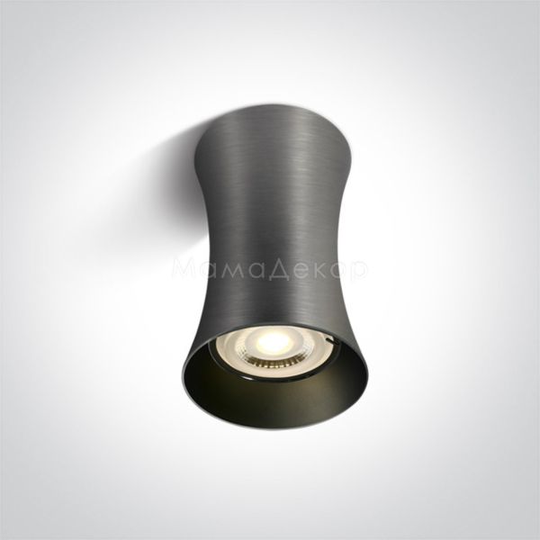 Точковий світильник One Light 12105F/MG GU10 Ceiling Cylinders Aluminium
