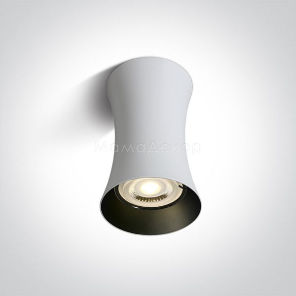 Точковий світильник One Light 12105F/W GU10 Ceiling Cylinders Aluminium