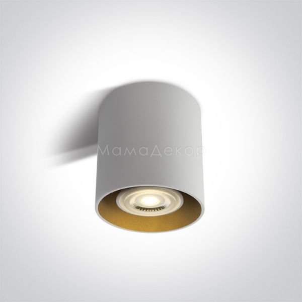 Точковий світильник One Light 12105T/W GU10 Decorative Cylinders Aluminium