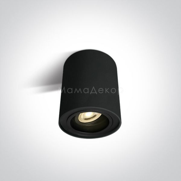 Точечный светильник One Light 12105Y/B GU10 Adjustable Cylinders Aluminium