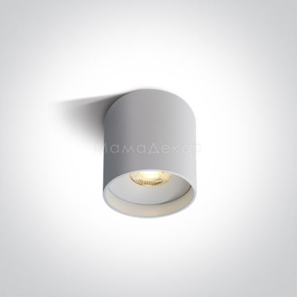 Точковий світильник One Light 12108C/W/W LED Fashion Cylinder White