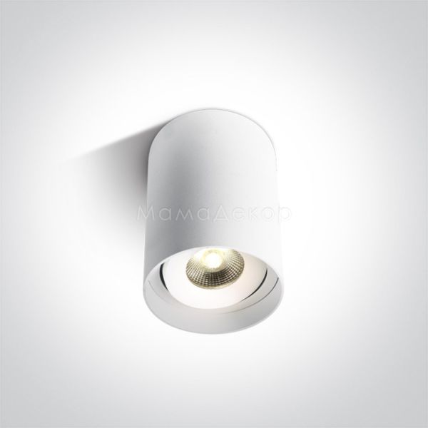Точковий світильник One Light 12110D/W/W The COB Indoor Round Cylinders