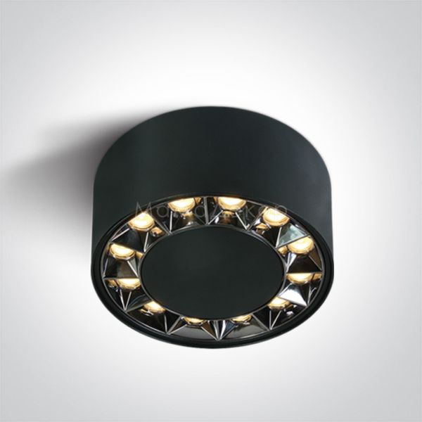 Точечный светильник One Light 12120X/B/W The Dark Light Mirror Cylinders