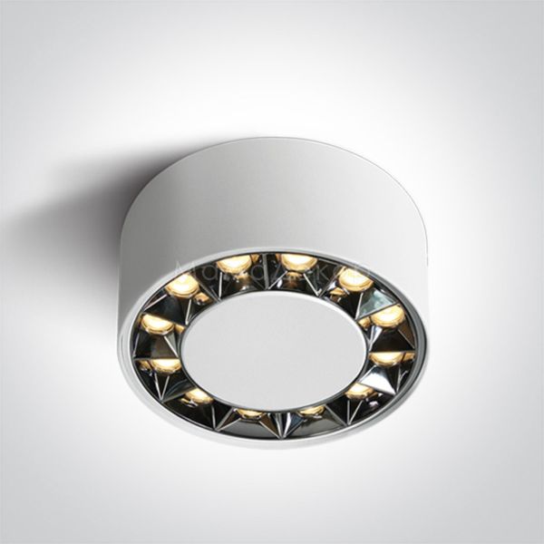 Точковий світильник One Light 12120X/W/W The Dark Light Mirror Cylinders