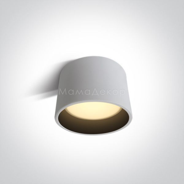 Потолочный светильник One Light 12125LD/W/W The SMD Cylinders Aluminium