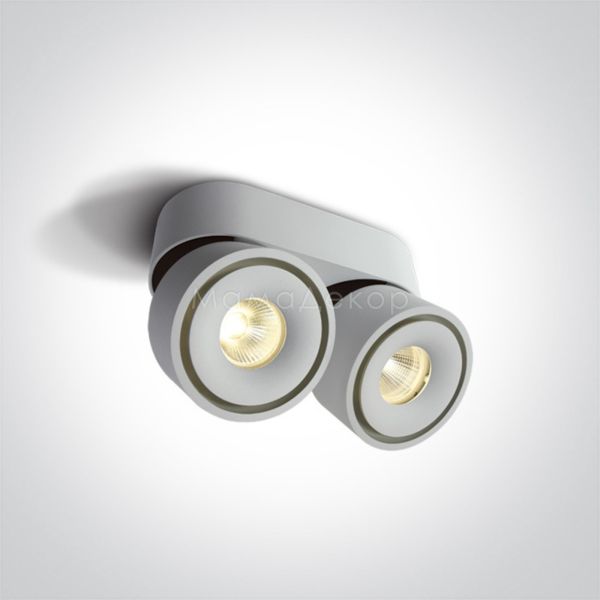 Точковий світильник One Light 12208LA/W/W Adjustable Display Spots