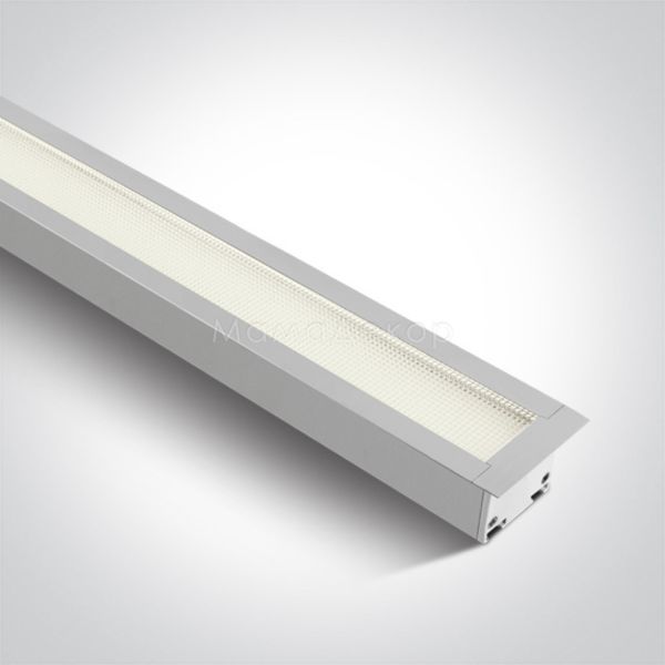 Стельовий світильник One Light 38145AR/W/C UGR19 Recessed LED Linear Profiles