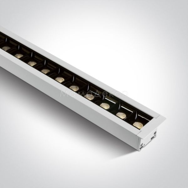 Потолочный светильник One Light 38145BR/W/W Recessed LED Linear Profiles Dark Light