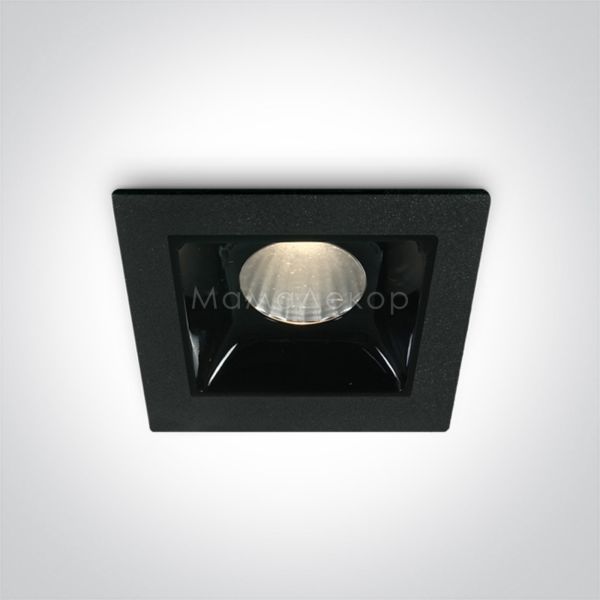 Точковий світильник One Light 50102B/B/W Mini Shop Square Boxes