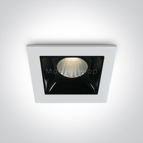 Точковий світильник One Light 50102B/W/W Mini Shop Square Boxes