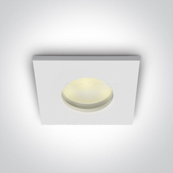 Точковий світильник One Light 50105R/W The Bathroom Range IP44 Die cast